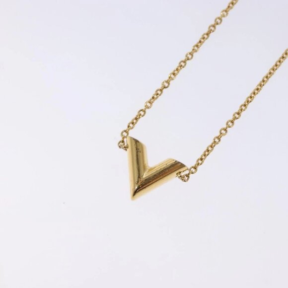 LOUIS VUITTON Essential V Bracelet Gold M61084 LV Auth 139434 - Picture 3 of 16